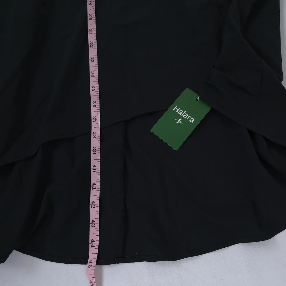 Halara Breezeful Backless Racerback Side Pocket High Low Flowy Midi Quick Dry - Picture 5 of 8